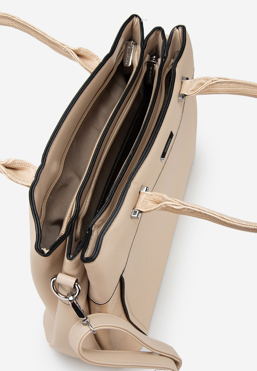 Silvia rosa 6937 bézs kézitáska