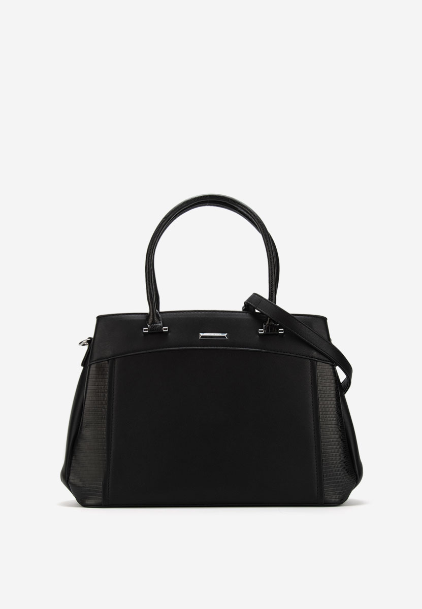 Silvia rosa 6937 fekete kézitáska