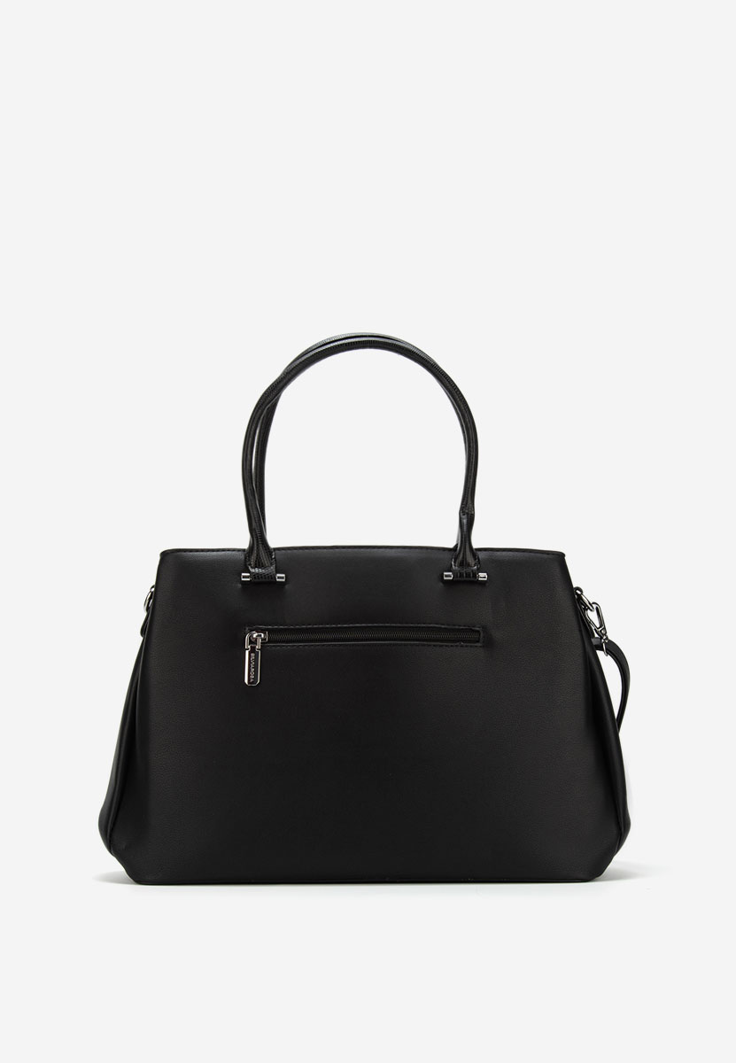 Silvia rosa 6937 fekete kézitáska