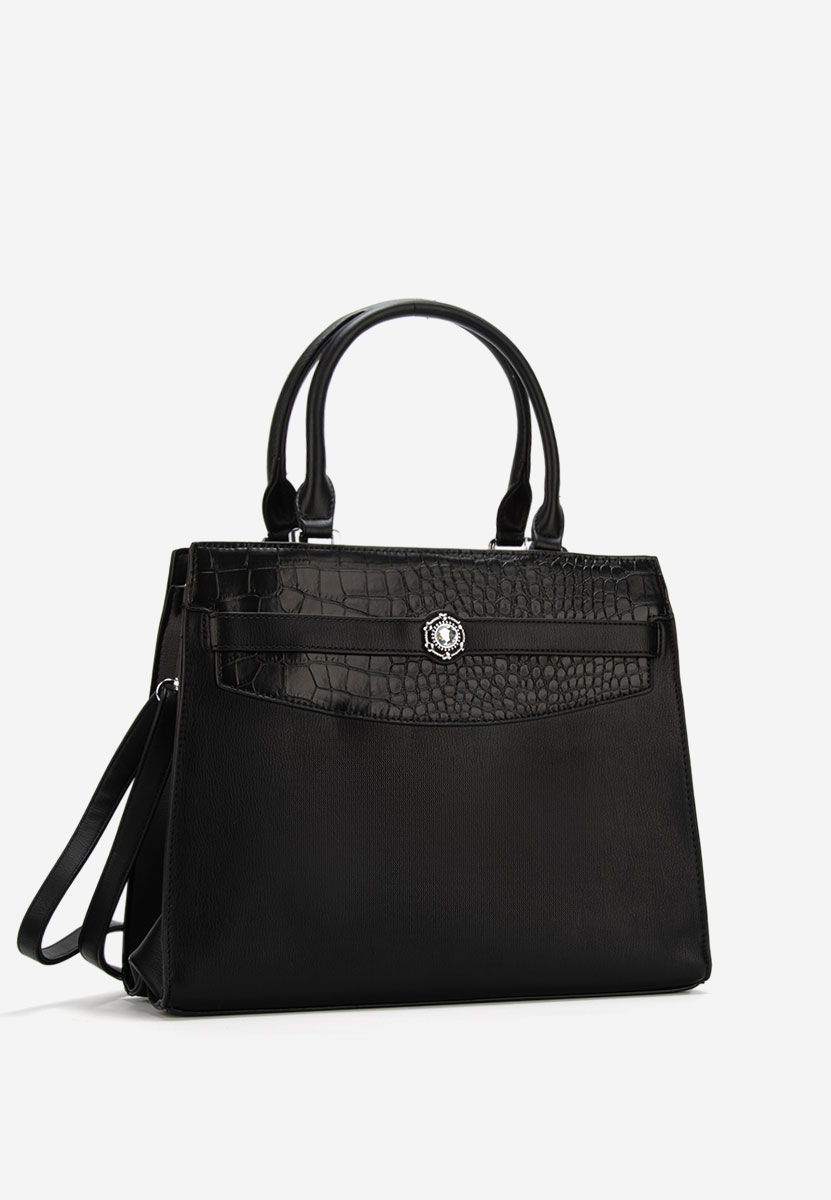 Silvia rosa 8041 fekete irodai táska