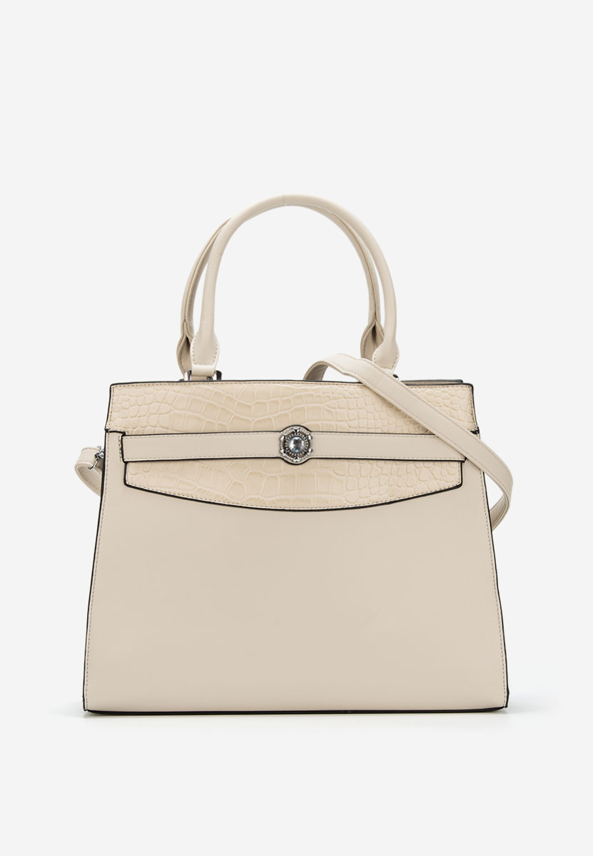 Silvia rosa 8041 bézs irodai táska