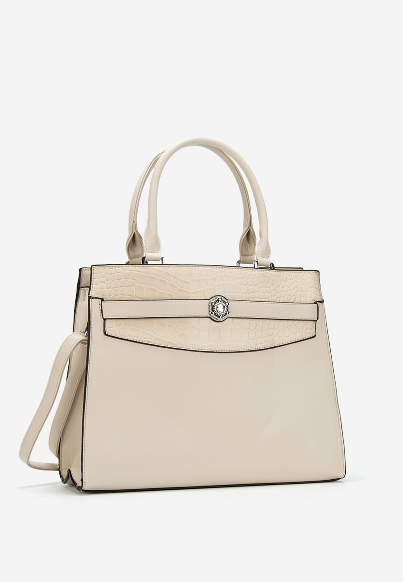 Silvia rosa 8041 bézs irodai táska