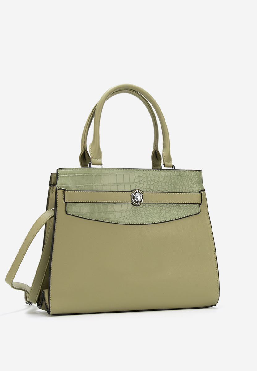 Silvia rosa 8041 zöld irodai táska