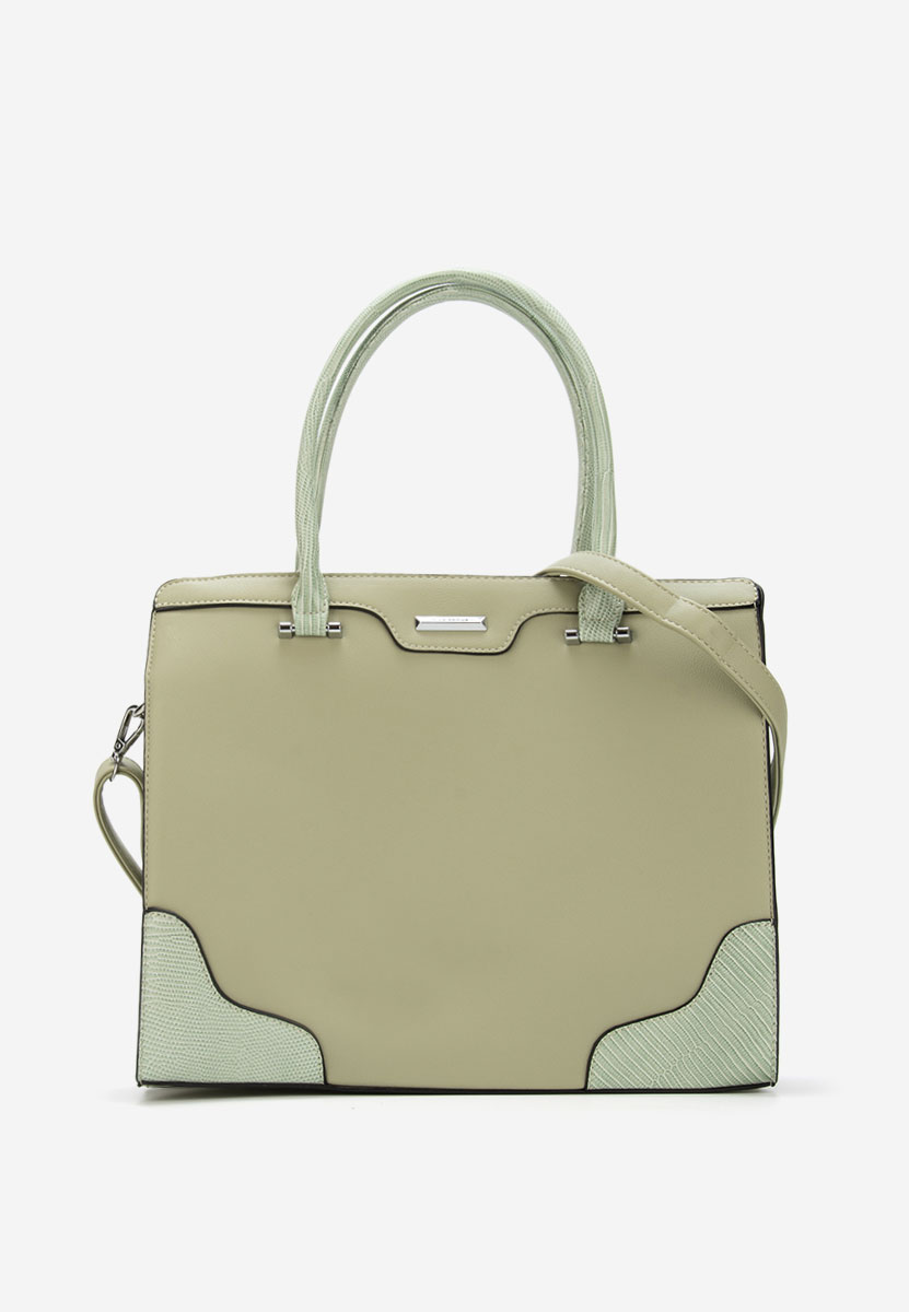 Silvia rosa 6926 zöld kézitáska