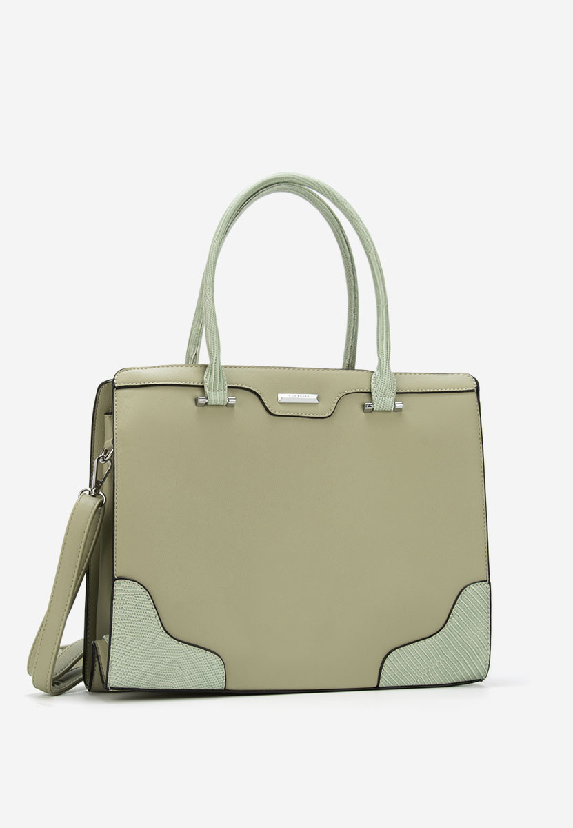 Silvia rosa 6926 zöld kézitáska