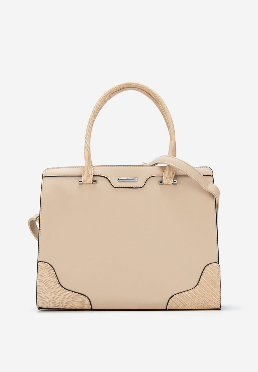 Silvia rosa 6926 bézs kézitáska