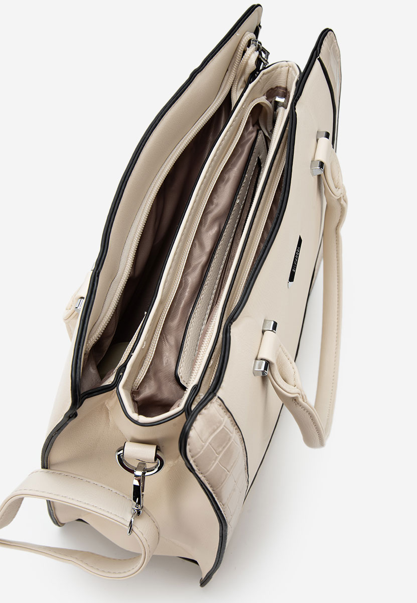 Silvia rosa 8045 szürke irodai táska