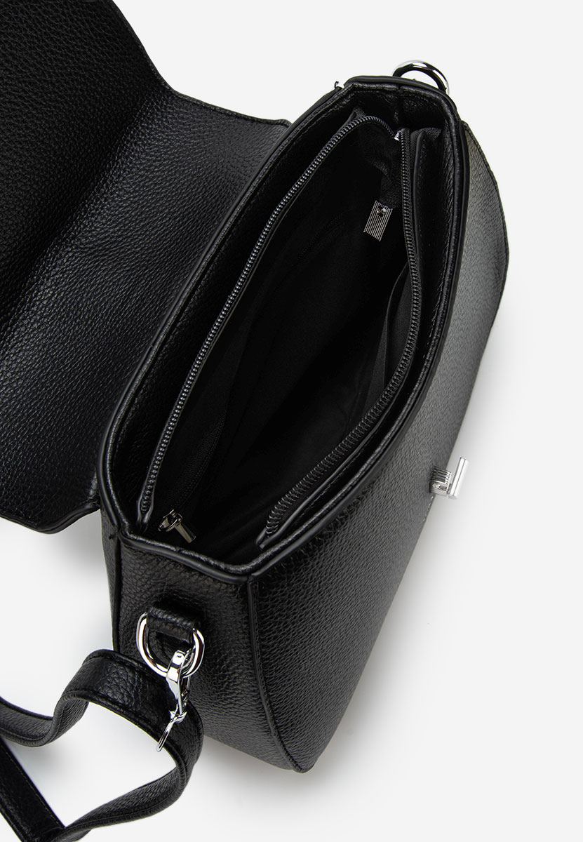 Silvia rosa 25j510 fekete válltáska