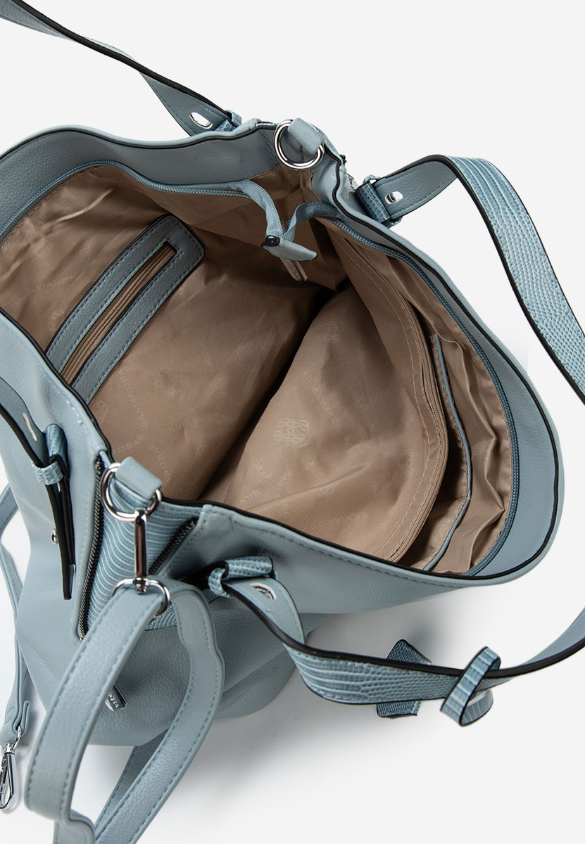 Silvia rosa 8256 kék kézitáska