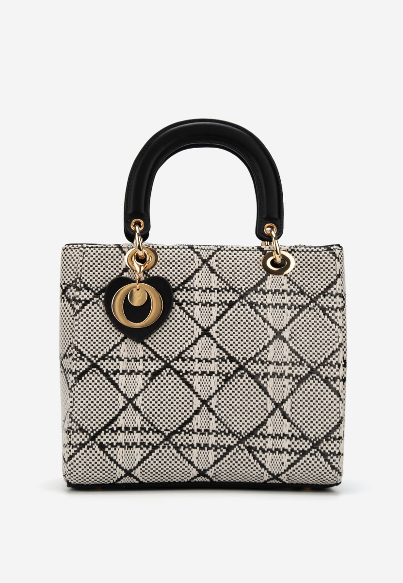 Nanaria fekete kézitáska