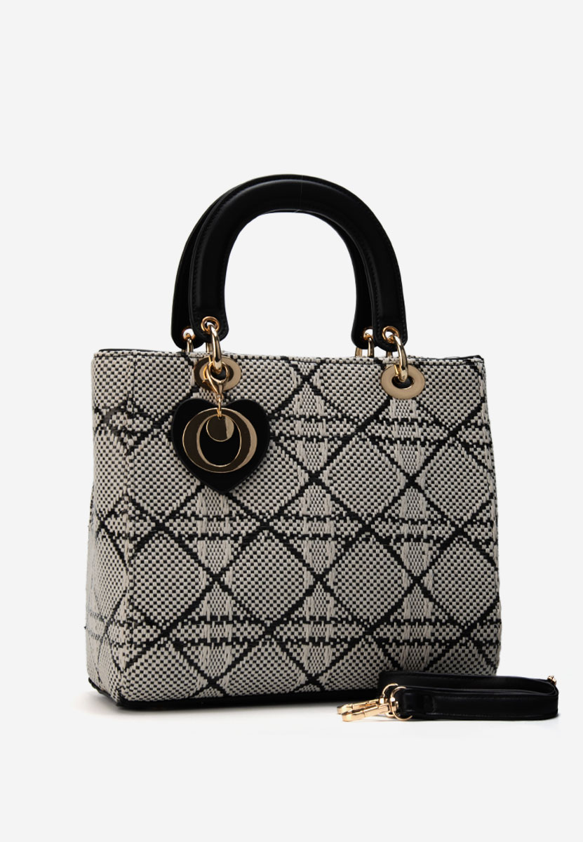 Nanaria fekete kézitáska