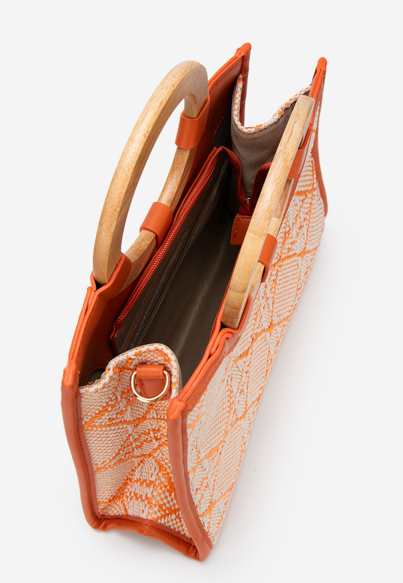 Margaretta narancssárga kézitáska