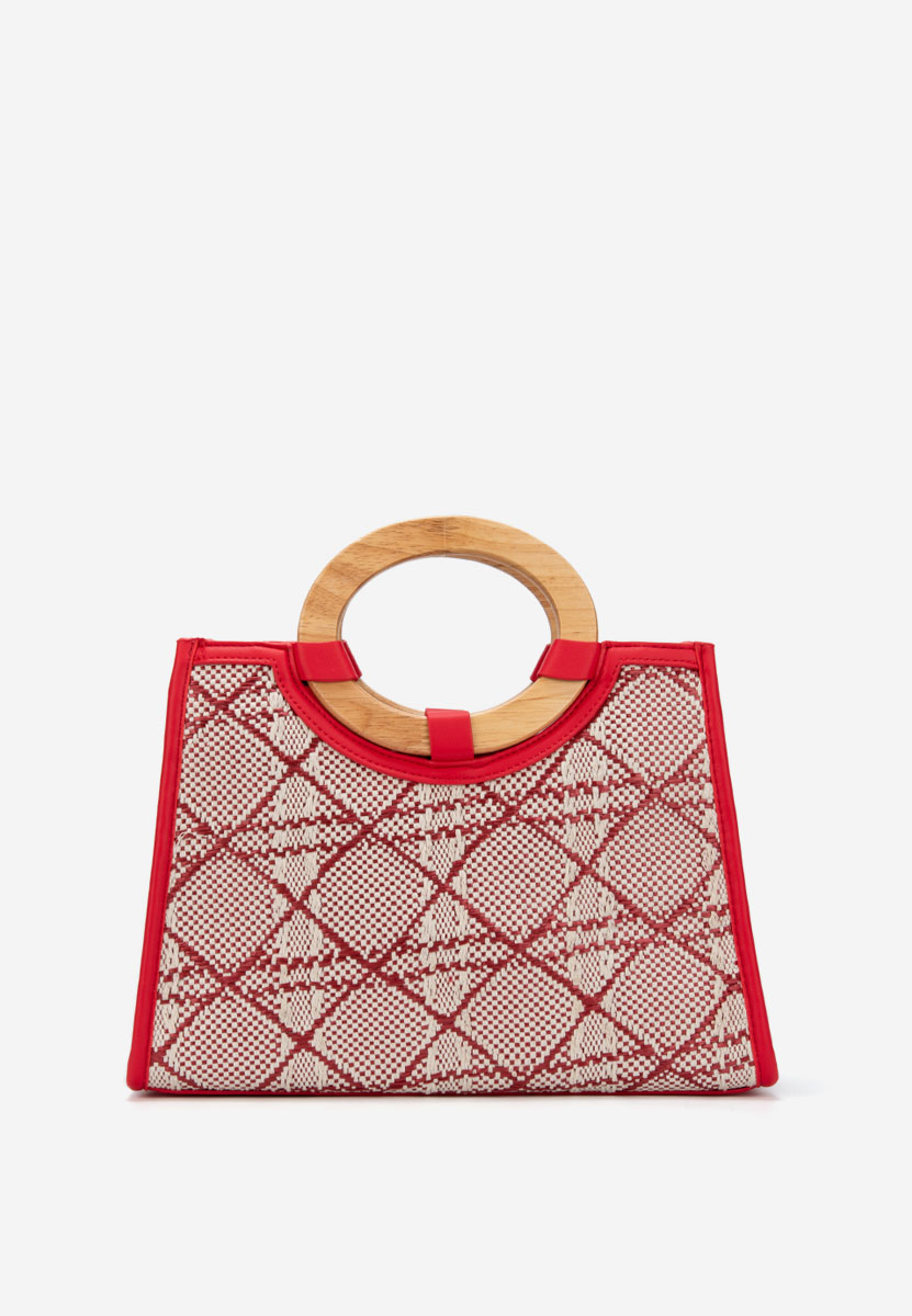 Margaretta piros kézitáska