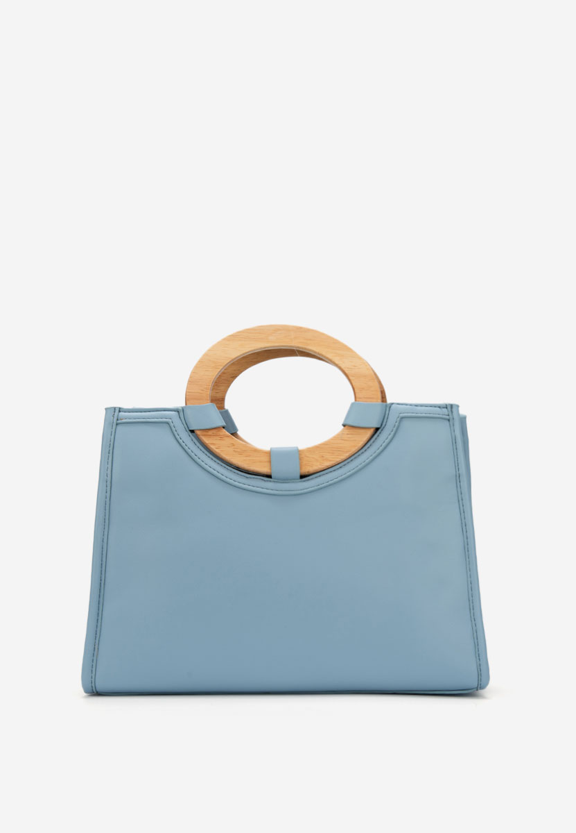 Margaretta kék kézitáska