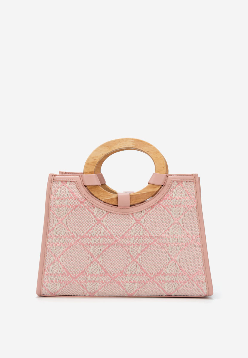 Margaretta rózsaszín kézitáska