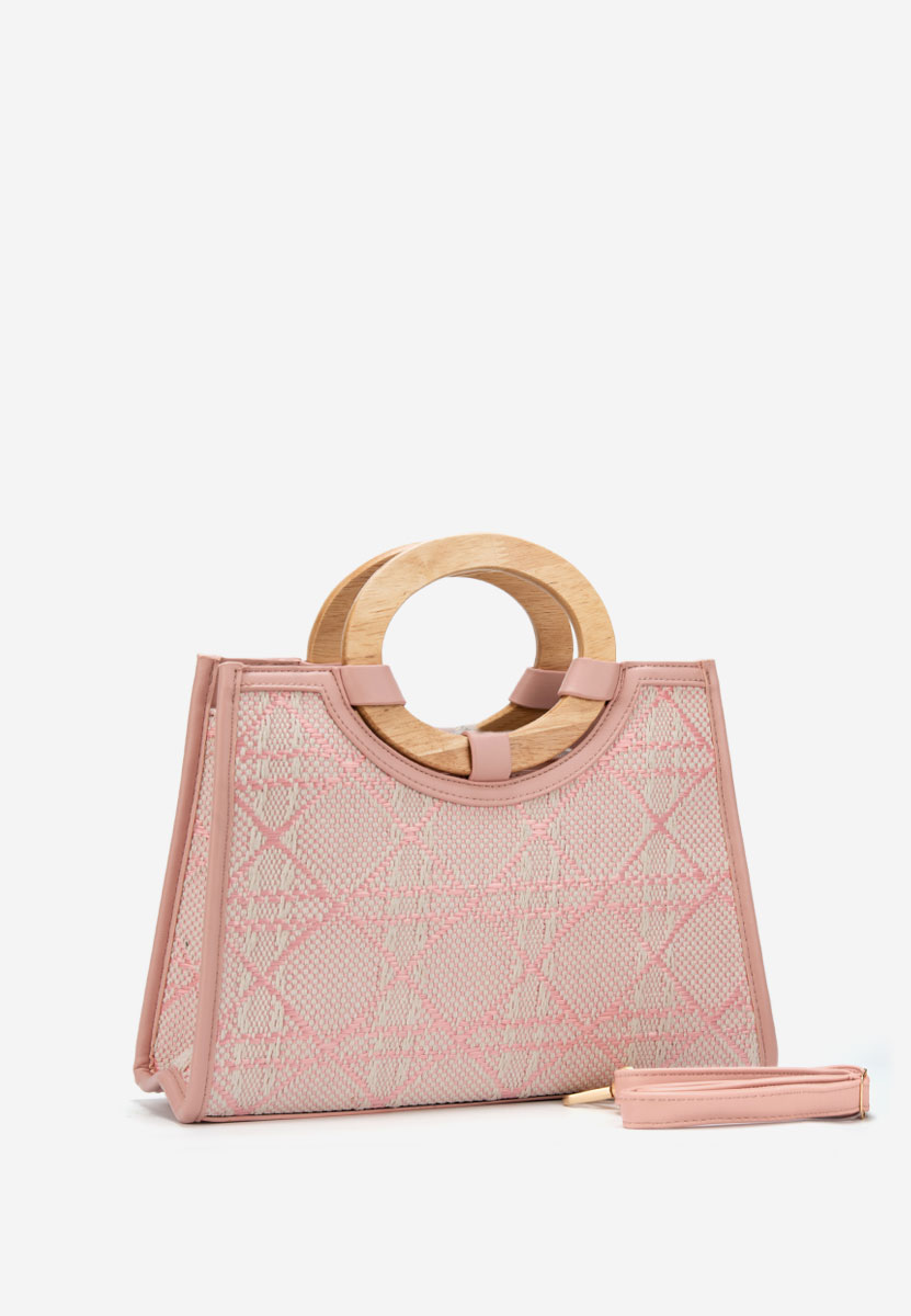 Margaretta rózsaszín kézitáska