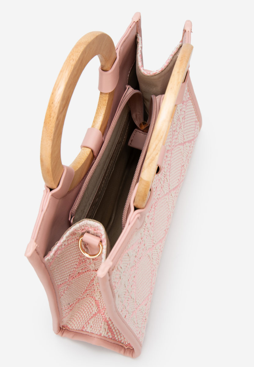 Margaretta rózsaszín kézitáska