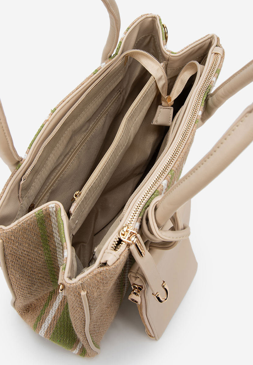 Soliena v3 bézs kézitáska