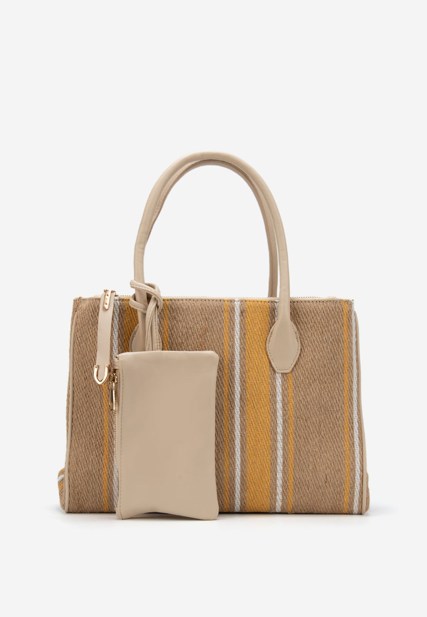 Soliena v5 bézs kézitáska