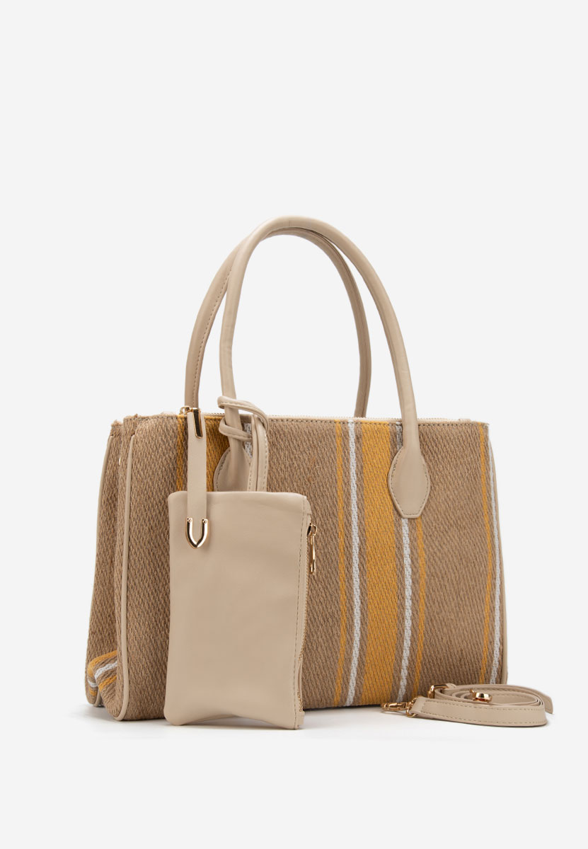Soliena v5 bézs kézitáska
