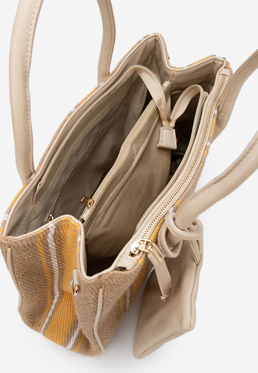 Soliena v5 bézs kézitáska