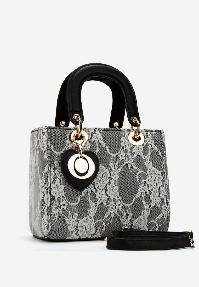 Rofelia fekete kézitáska