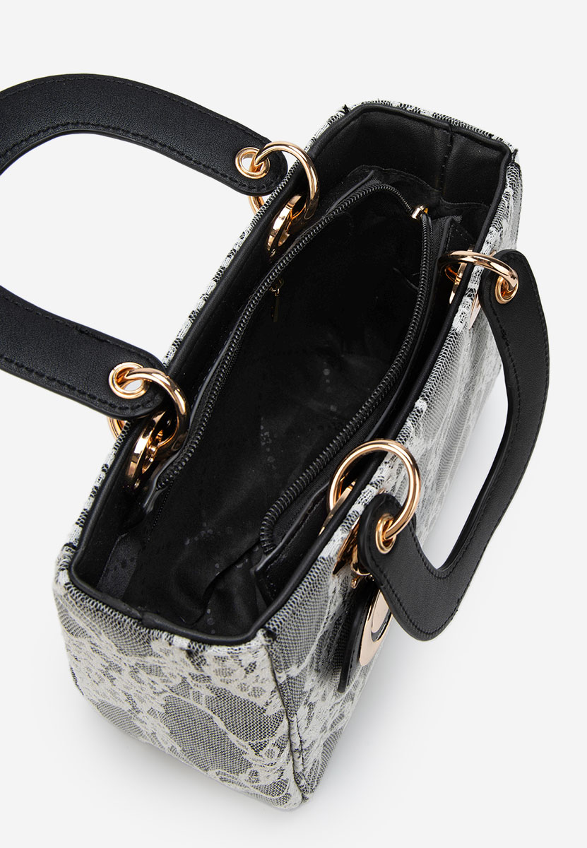 Rofelia fekete kézitáska