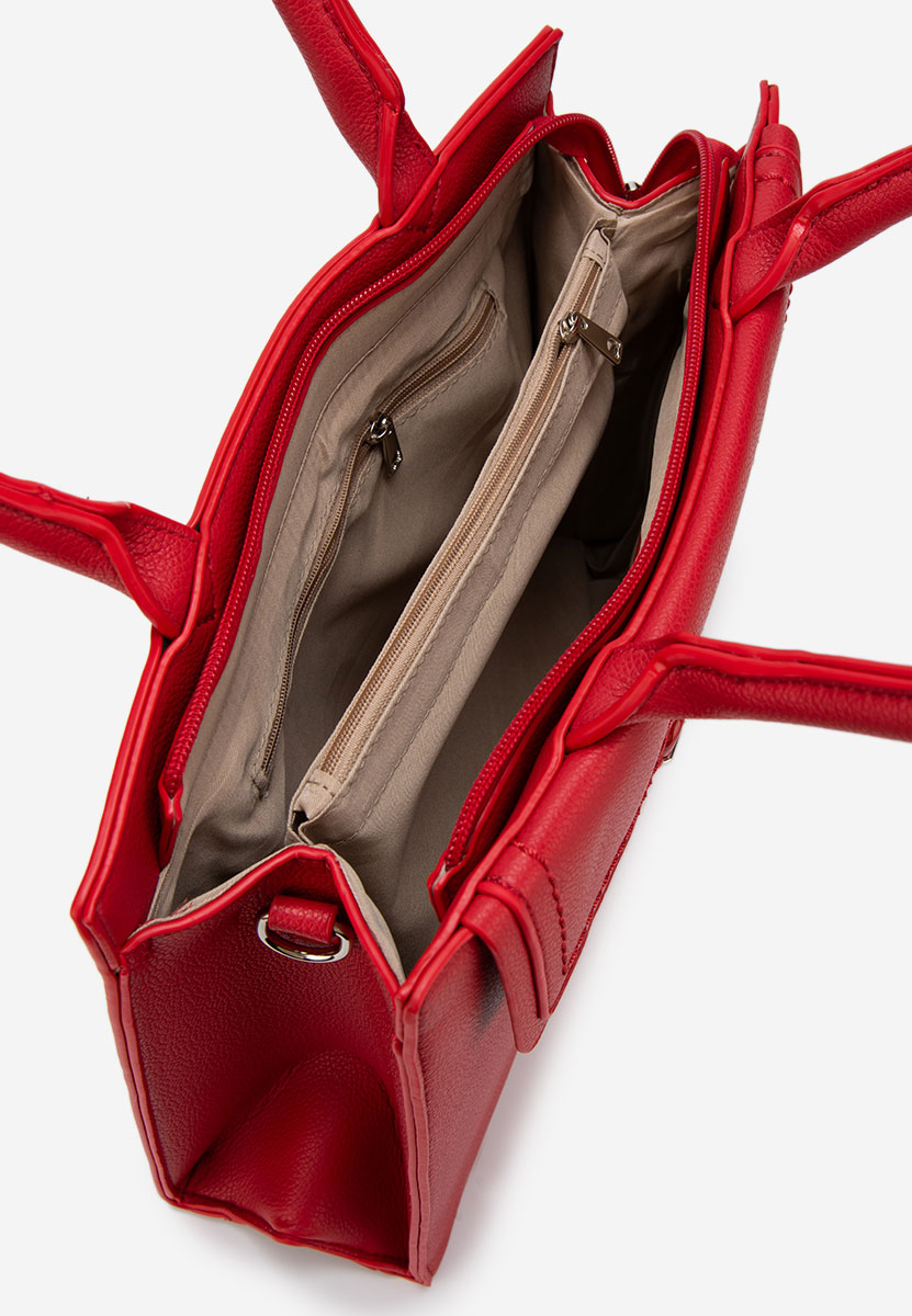 Ozania piros kézitáska