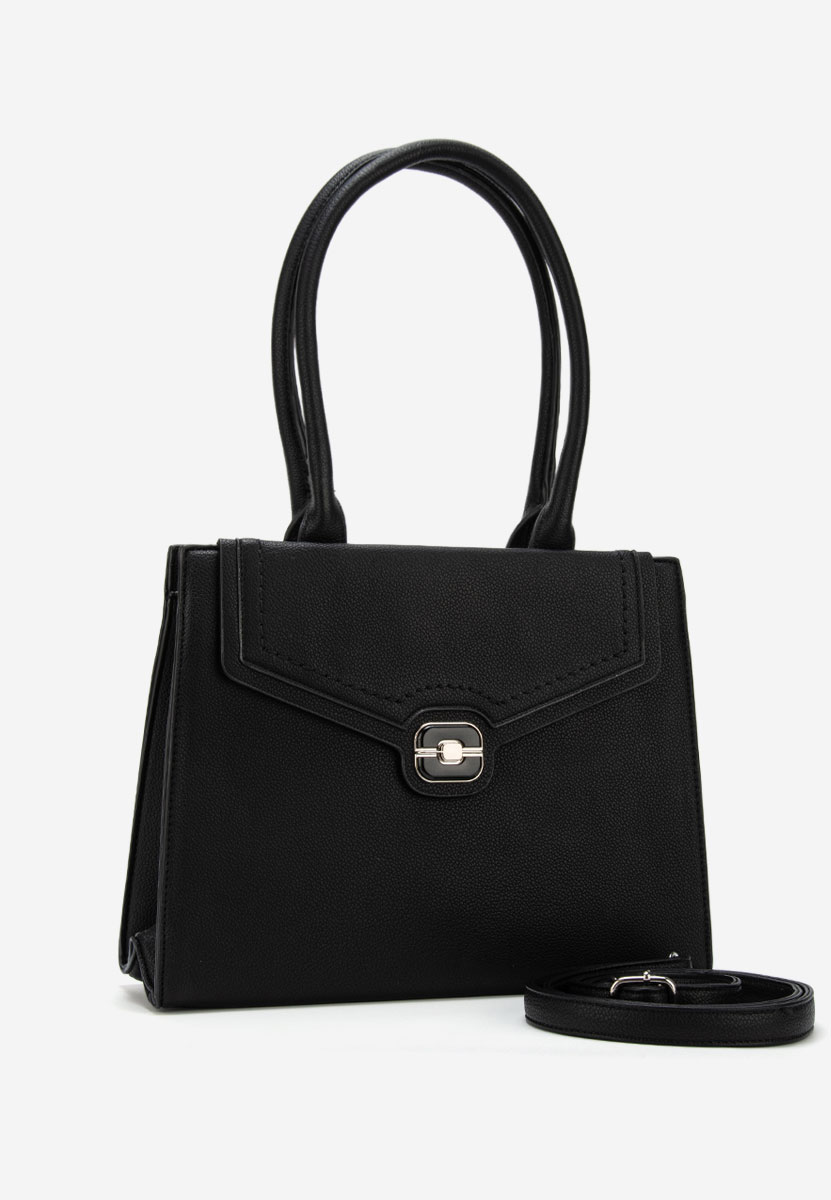 Ozania fekete kézitáska