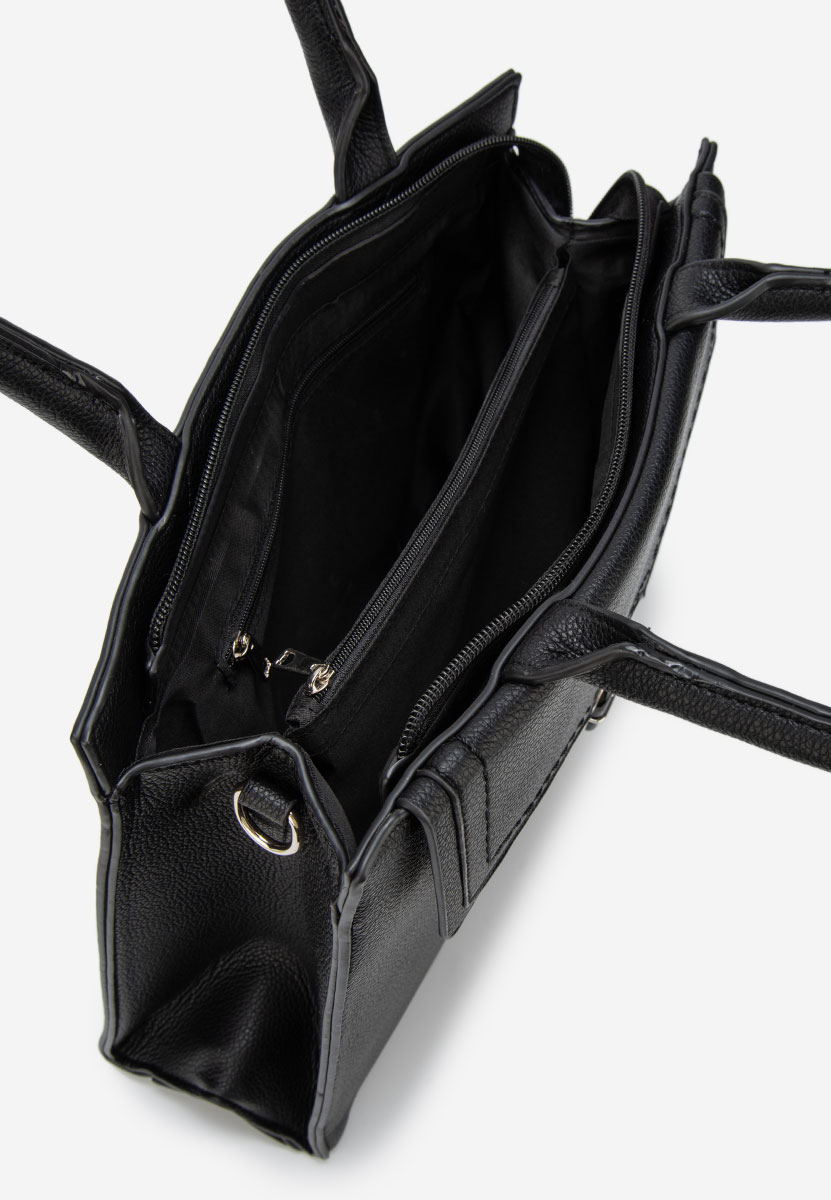 Ozania fekete kézitáska