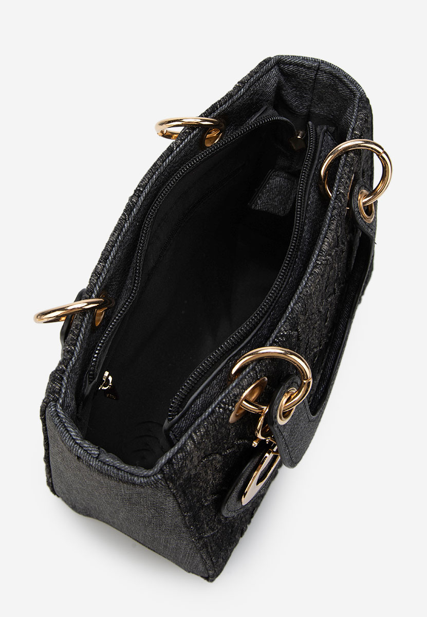 Mauricia fekete kézitáska