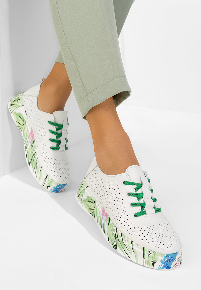 Florinna fehér női bőr sneaker