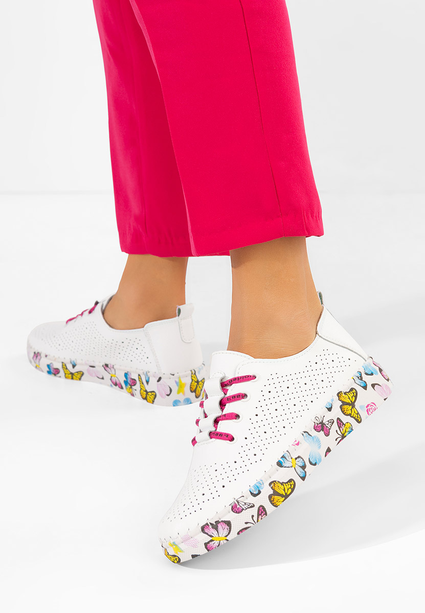 Baty v3 fehér női bőr sneaker