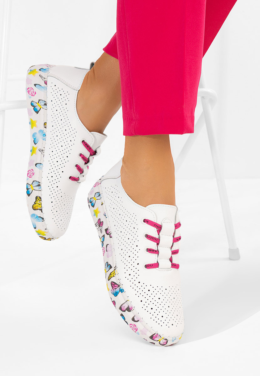 Baty v3 fehér női bőr sneaker