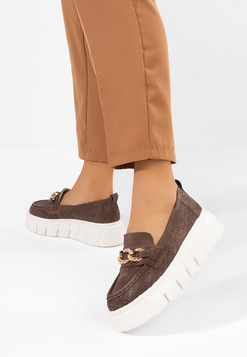 Tryna barna női bőr mokaszin