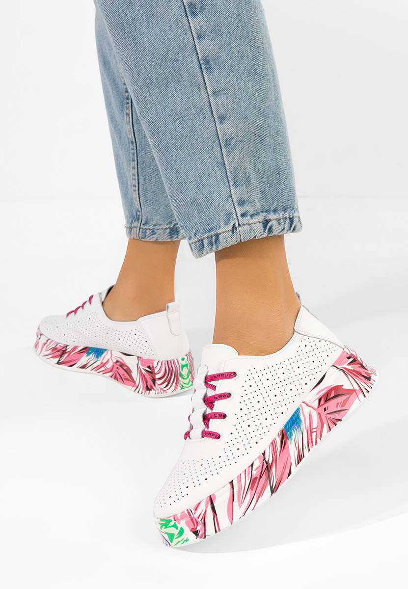 Florinna v2 fehér női bőr sneaker