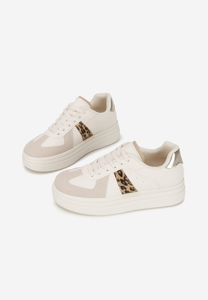 Serinia leopárdmintás telitalpú platform sneaker