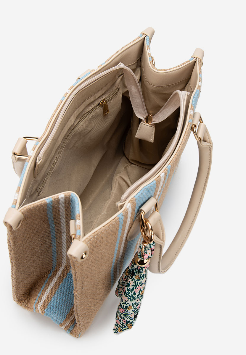 Yuvia v4 bézs kézitáska