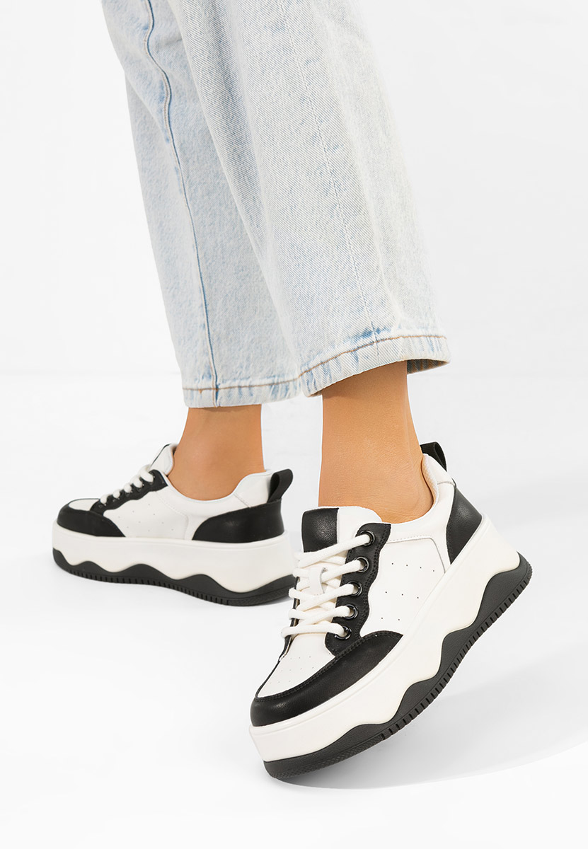 Euselia v2 fehér női bőr sneaker