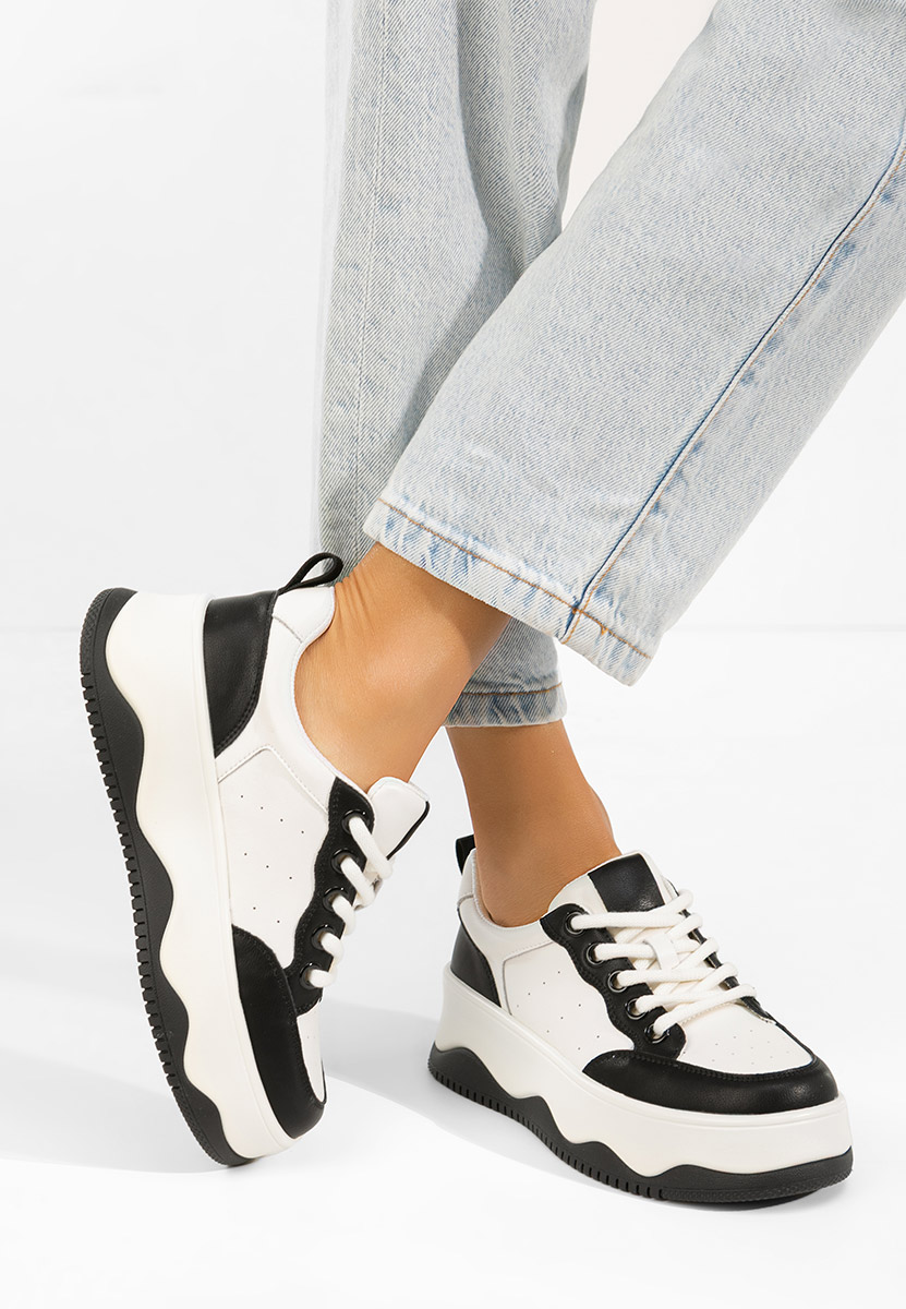 Euselia v2 fehér női bőr sneaker