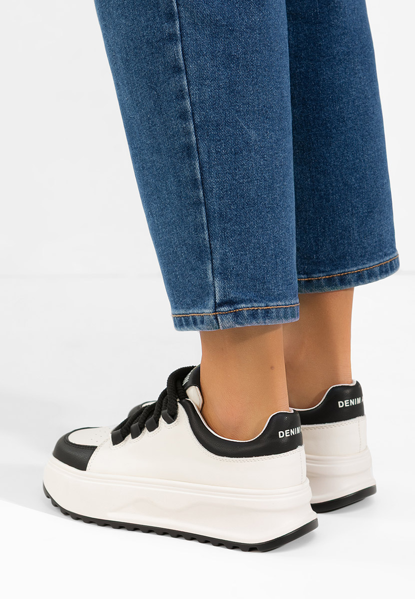 Clarra v2 fehér női bőr sneaker