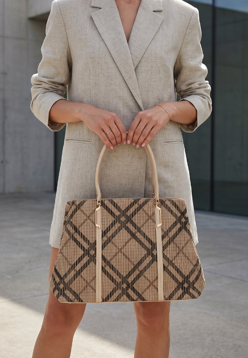 Ollia v3 bézs kézitáska