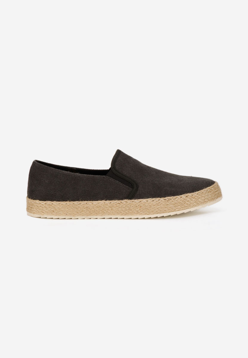 Zoltan fekete férfi espadrilles