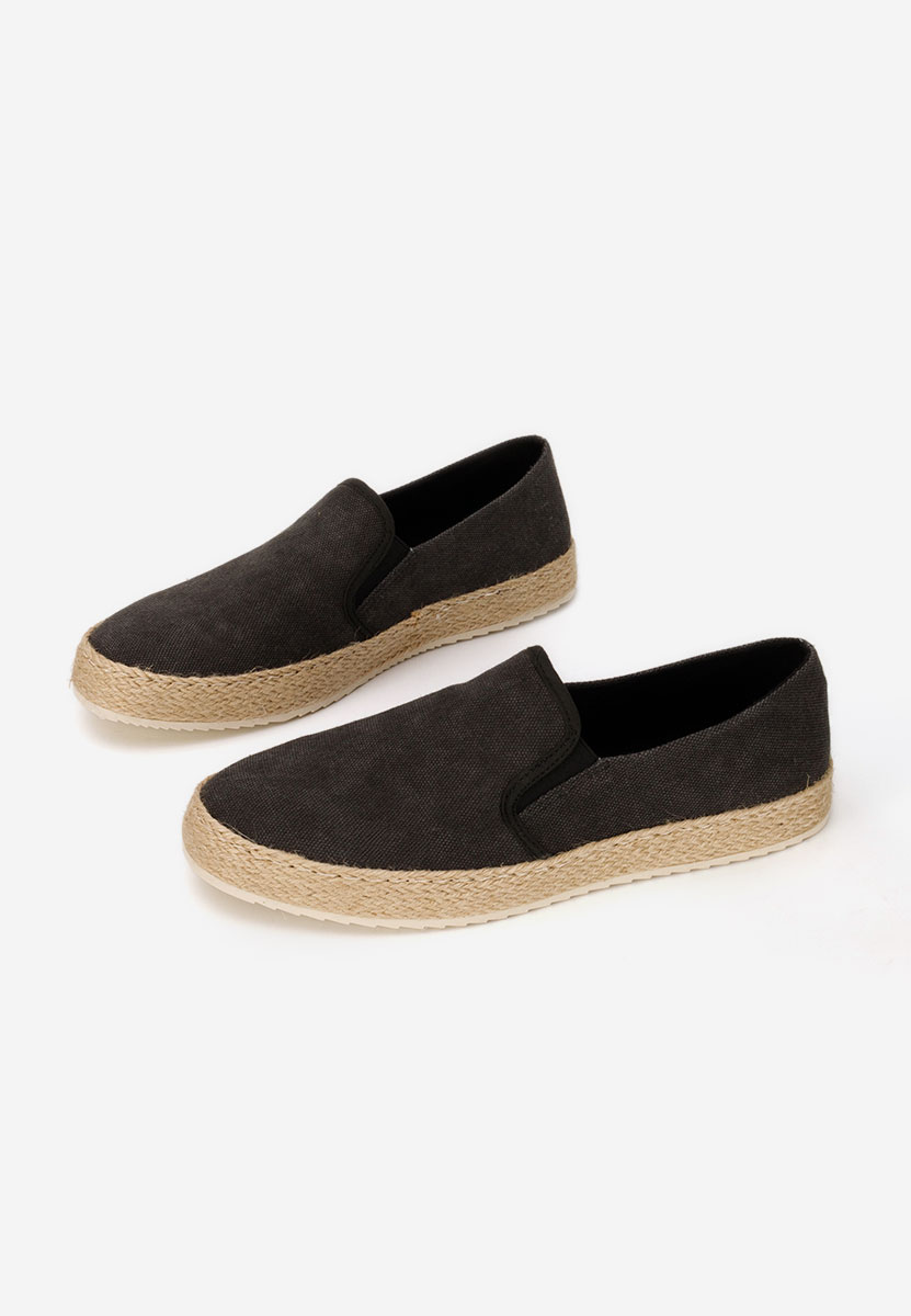 Zoltan fekete férfi espadrilles