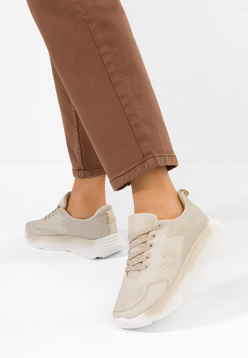 Emetia bézs női tornacipő