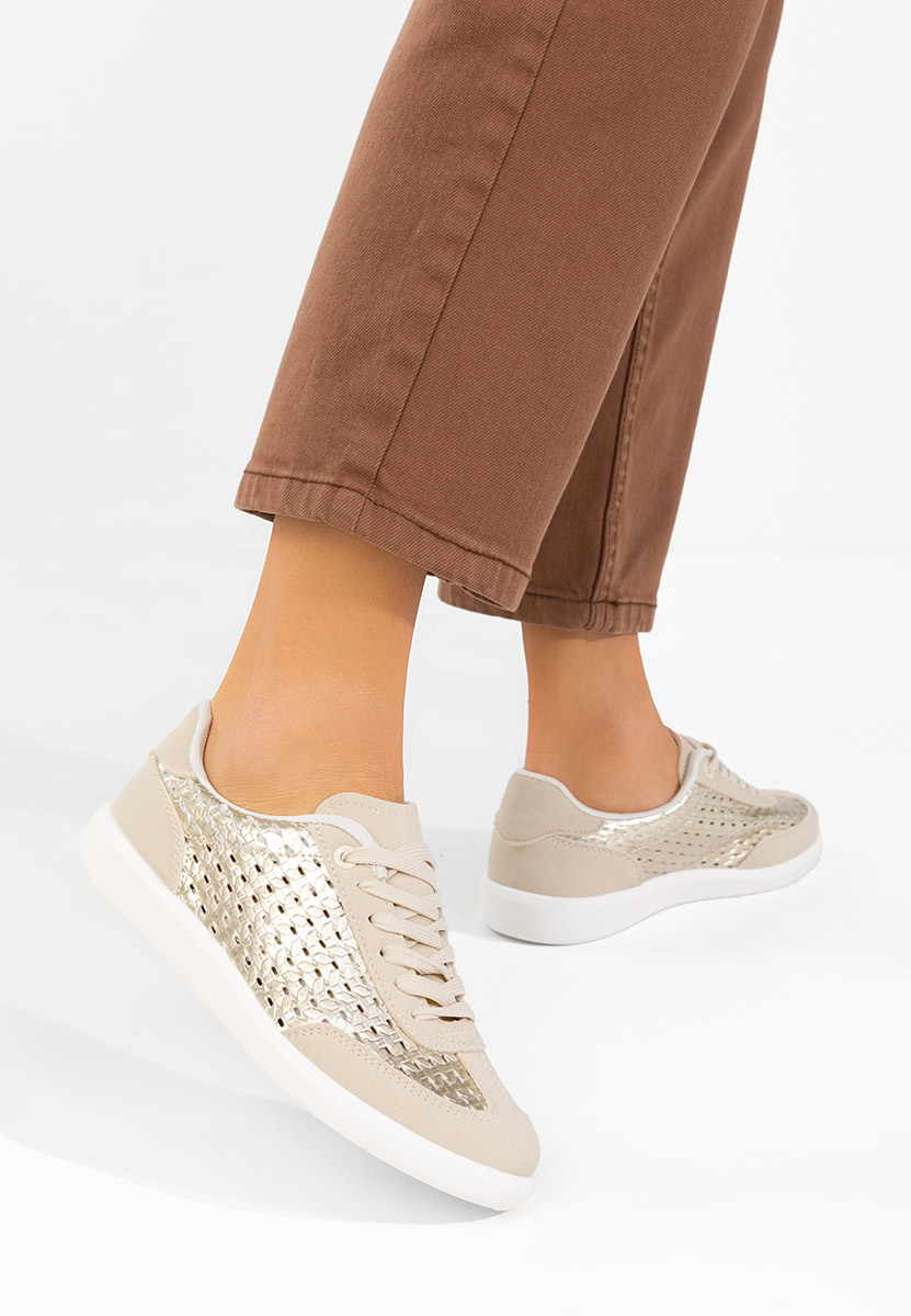 Heliana aranyszínü női tornacipő