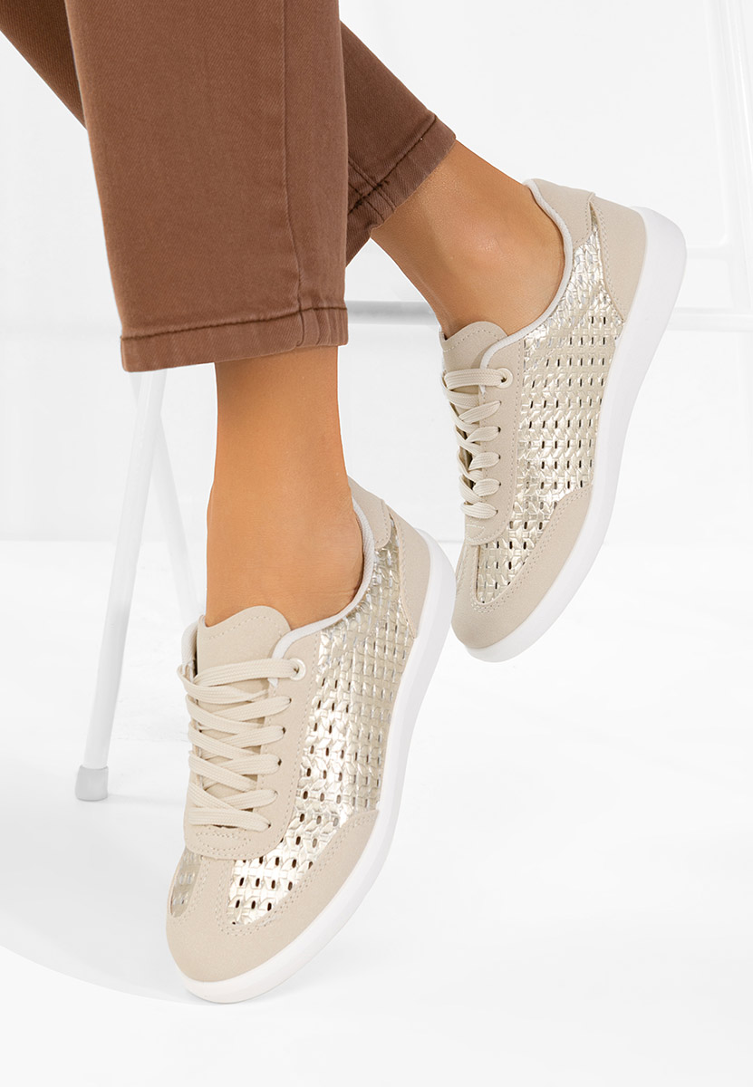 Heliana aranyszínü női tornacipő