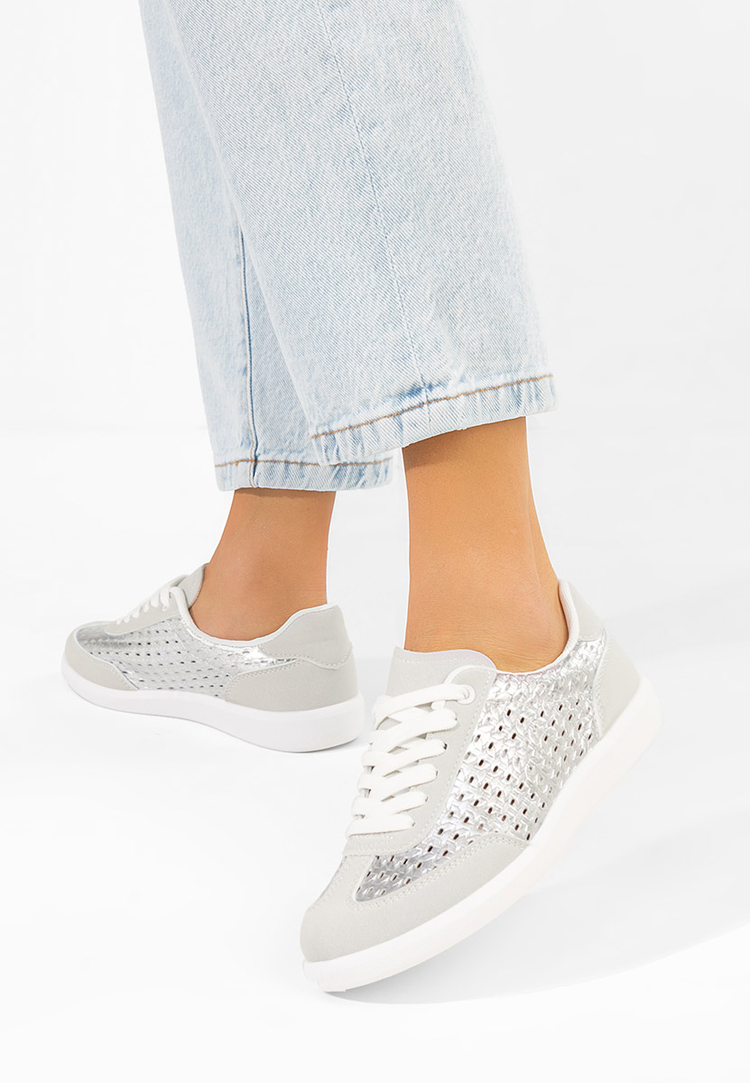 Heliana ezüst női tornacipő