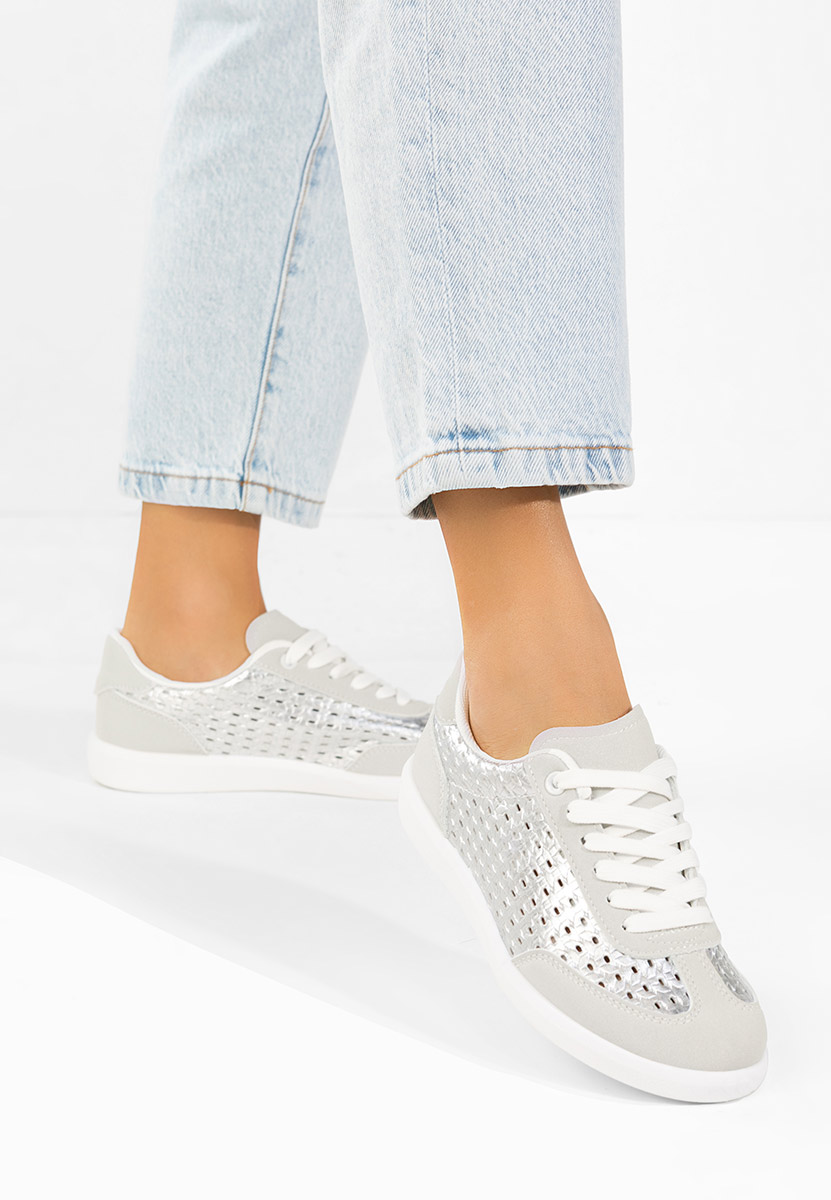 Heliana ezüst női tornacipő