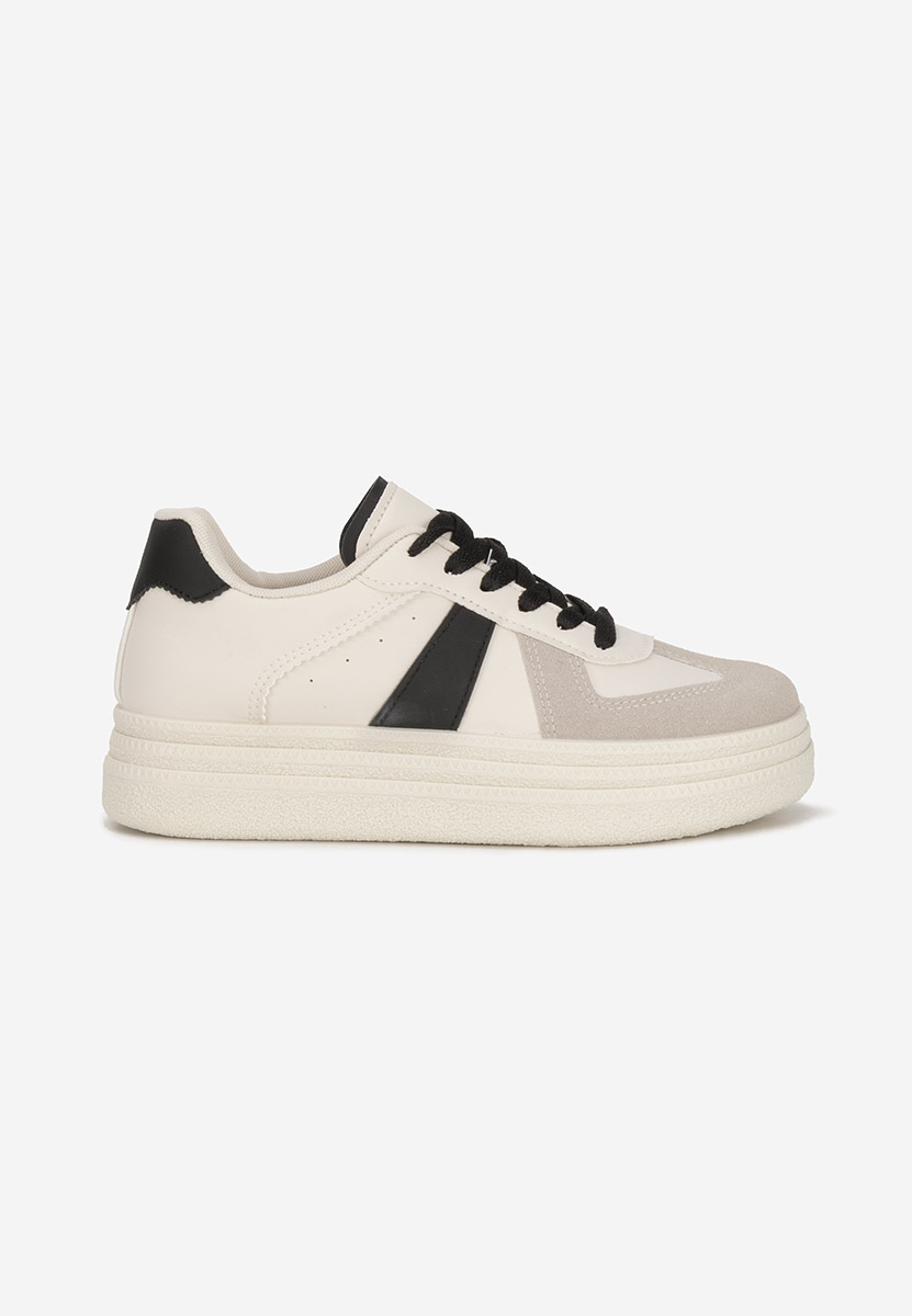 Serinia v4 fehér telitalpú platform sneaker